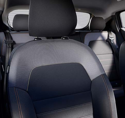 Sièges de la Dacia Sandero Stepway Essential