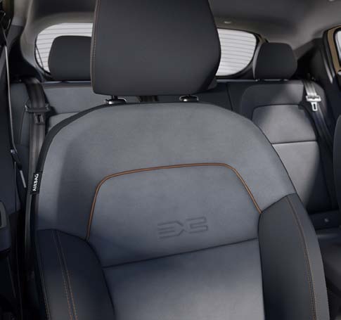 Sièges de la Dacia Sandero Stepway Extreme